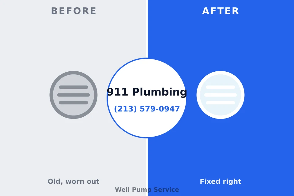 Before and after: plumbing repair Birch Run, MI